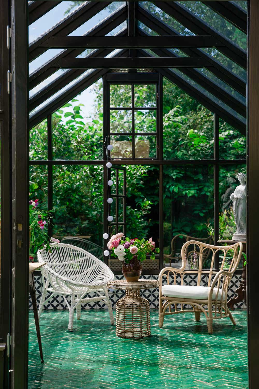 Växthus, garden,